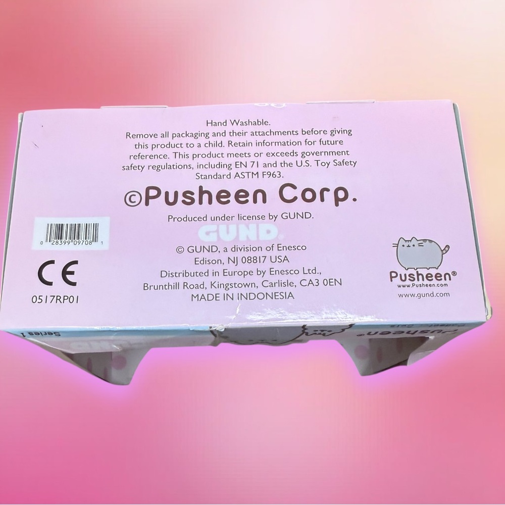 Birthday Pusheen and Stormy by Gund Birthday Special Collector Set Series 1 - Picture 12 of 14